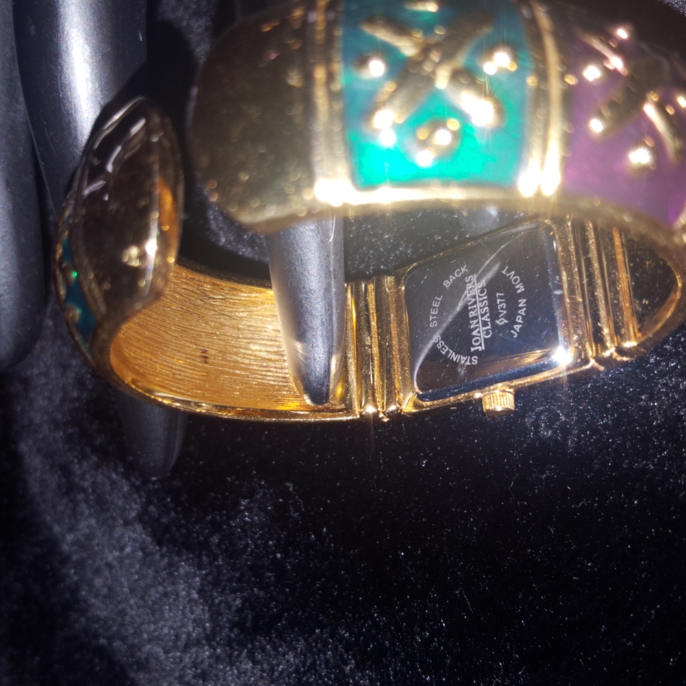 Joan Rivers Cuff Watch, EUC - Picture 5 of 7